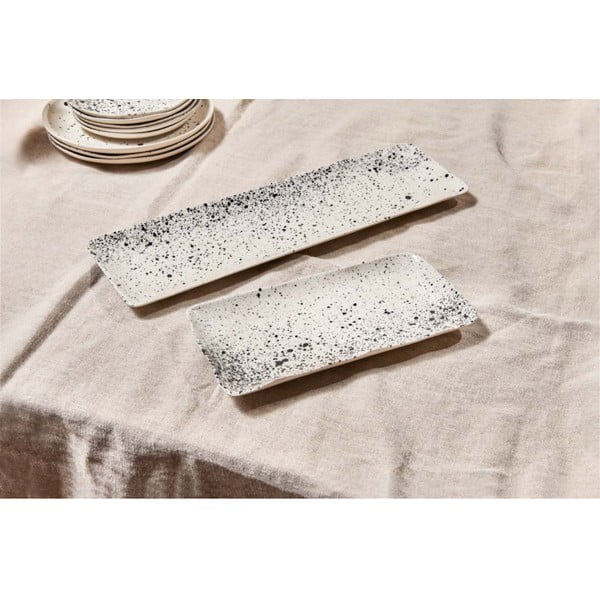 Vassoio da portata in gres, 30 x 16 cm Ama - Nkuku-image-3