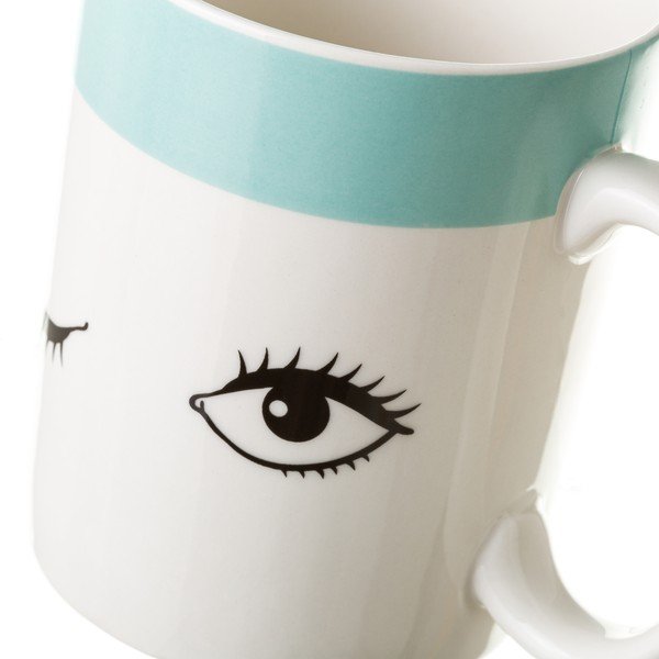 Tazza in porcellana Unimasa Blue Dreameyes, 310 ml - Casa Selección-image-1