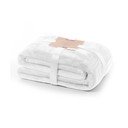 Coperta in microfibra bianca, 160 x 210 cm Mic - DecoKing