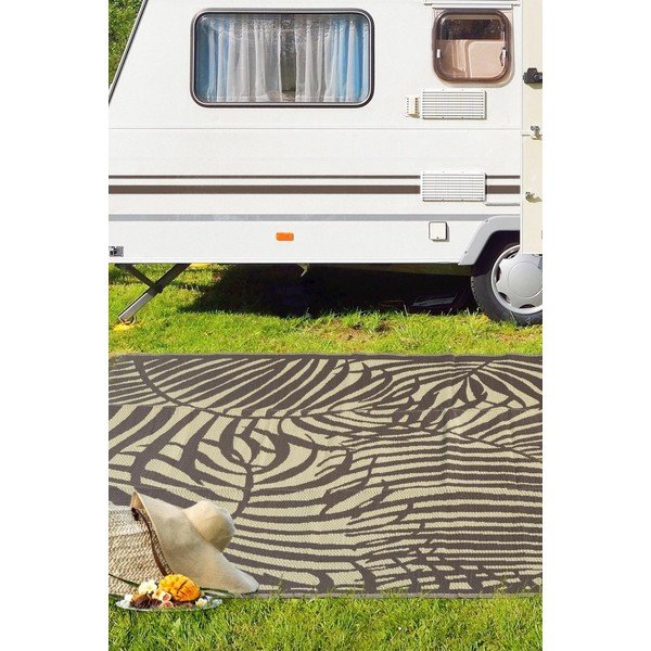 Coperta da picnic marrone 240x330 cm - Oyo Concept-image-1