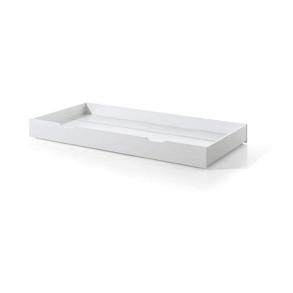 Cassetto bianco sotto il letto per bambini 90x200 cm Dallas - Vipack