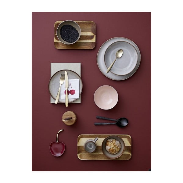 Ciotola in gres grigio Sandrine - Bloomingville-image-3