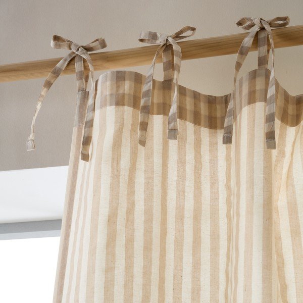 Tenda beige 140x229 cm Zanzibar Woven Stripe – Pineapple Elephant-image-2