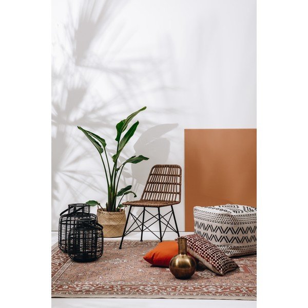 Set di 2 lanterne di bambù nere - Hübsch-image-2