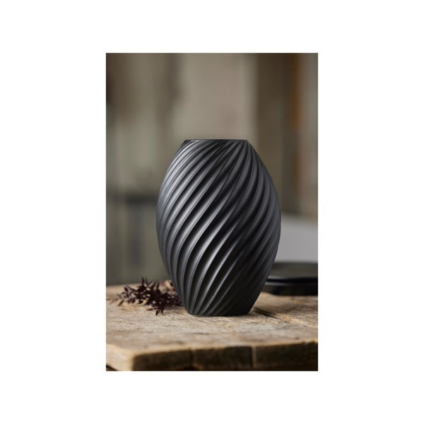 Vaso in porcellana nera River - Morsø-image-4