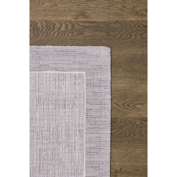 Tappeto in lana grigio 200x300 cm Linea - Agnella-image-3