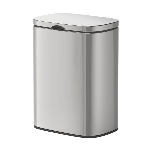 Cestino in acciaio inox argento Sare - Wenko