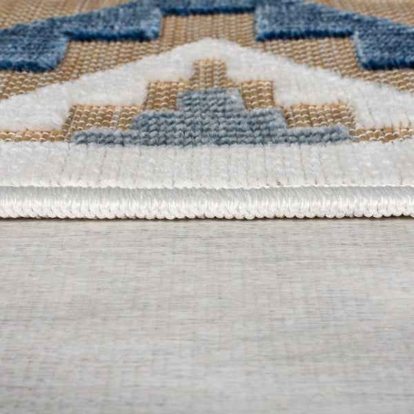 Tappeto color crema per interni ed esterni 200x290 cm Zion Natural - Flair Rugs-image-4