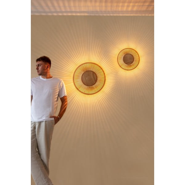 Lampada da soffitto con paralume in legno ø 35 cm Clava Up - UMAGE-image-1