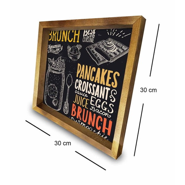 Dipinto 30x30 cm Brunch - Wallity-image-2