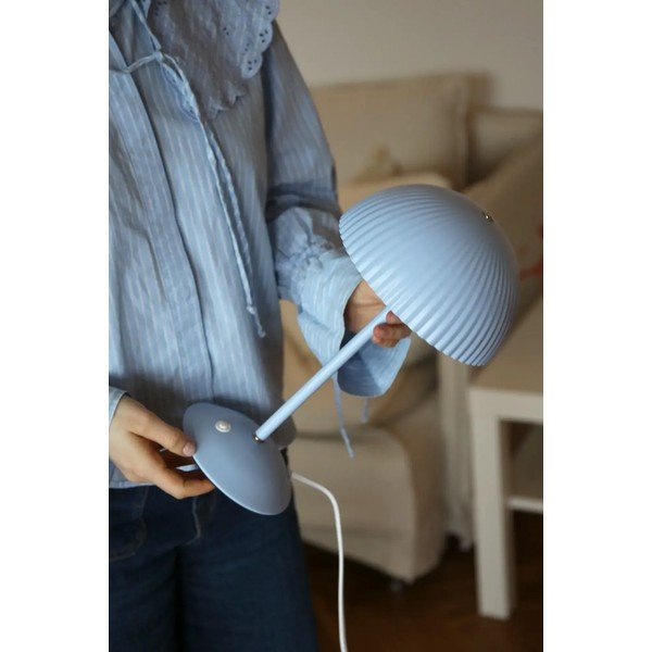 Lampada da tavolo blu in metallo con paralume in metallo (altezza totale 33,5 cm) Zin – Markslöjd-image-3