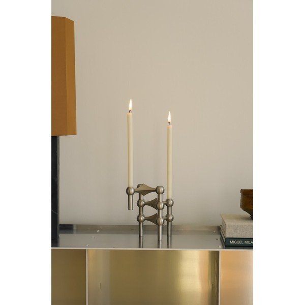 Portacandele in set in metallo 3 pz Nagel – STOFF Nagel-image-1