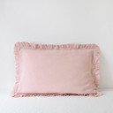 Federa di lino 50x60 cm Misty Rose - Linen Tales