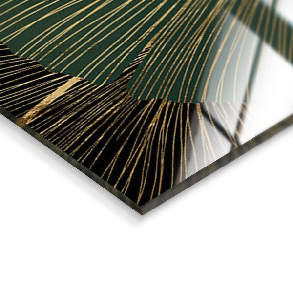 Orologio da parete in vetro Gingko - Styler-image-4