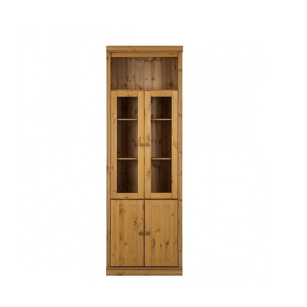 Anta in vetro aggiuntiva per la libreria Annabelle in legno di pino - Støraa-image-2