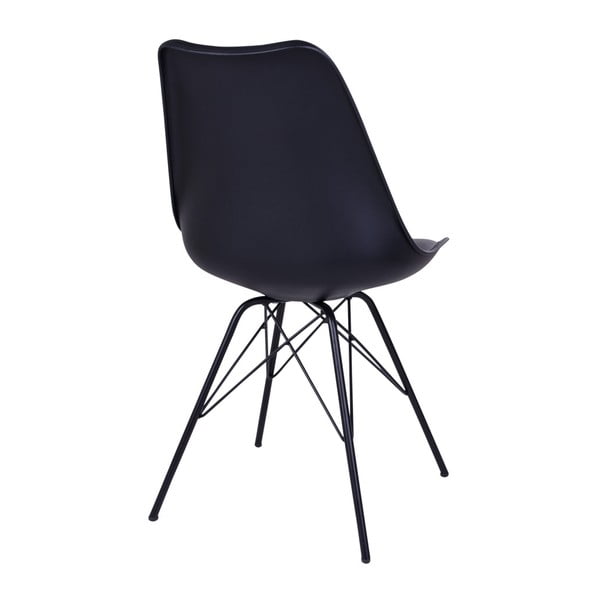 Sedie da pranzo nere in un set di 2 Oslo - House Nordic-image-3