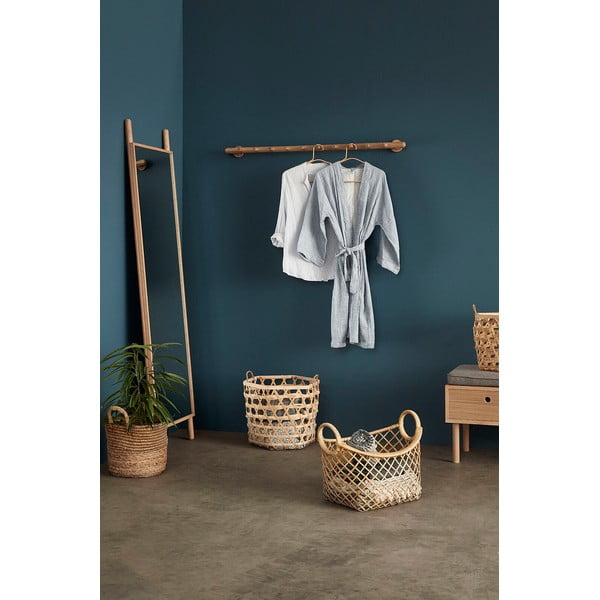 Appendiabiti da parete in legno di quercia Folk - Hübsch-image-1