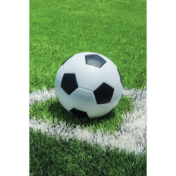 Coperta per bambini verde in vello 100x150 cm Football – Jerry Fabrics