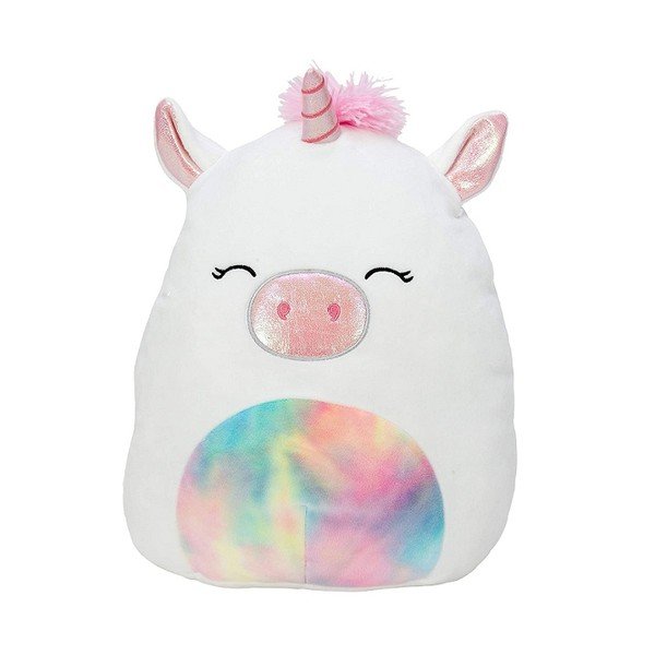 Plyšák SQUISHMALLOWS Bílý jednorožec Sofia, výška 19 cm