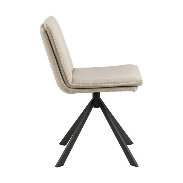 Sedia da pranzo crema Flynn - Actona-image-4