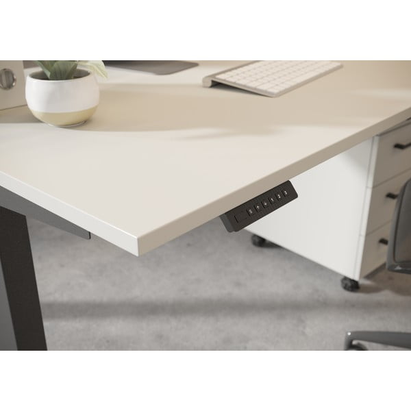 Scrivania regolabile elettricamente 80x180 cm Agenda - Germania-image-2