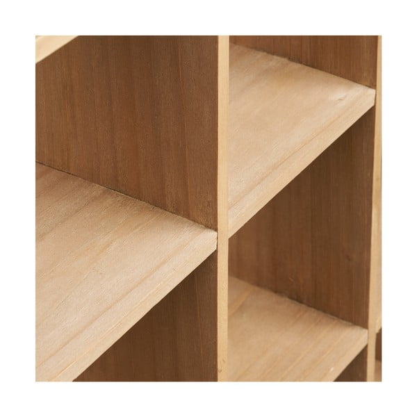 Mensola di colore naturale in pino massiccio con ripiani multipli 46 cm Moss – House Nordic-image-4