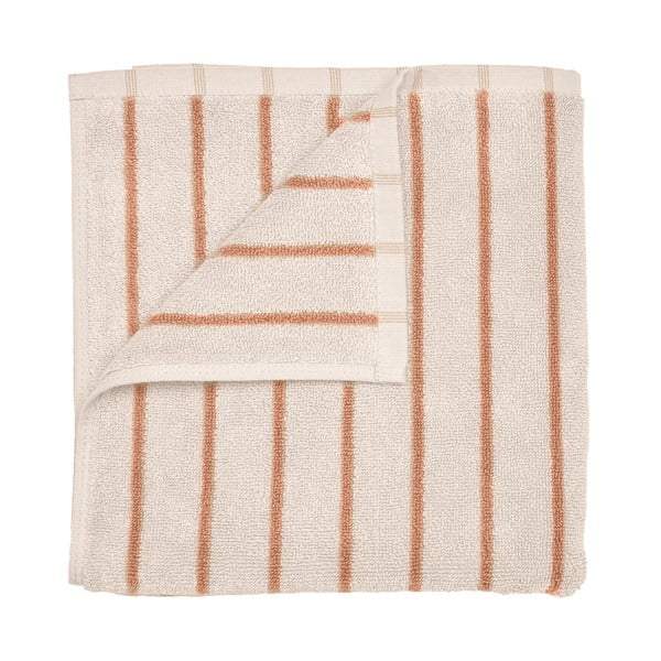 Asciugamano tipo terry arancione/beige in cotone organico 70x140 cm Arto – Blomus