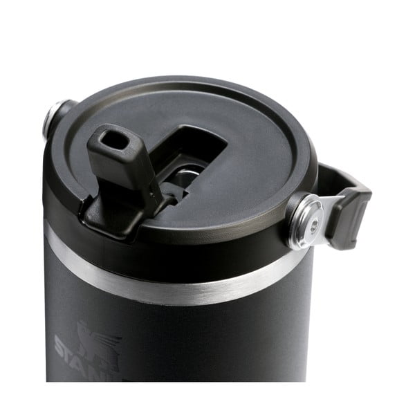 Borraccia termica nera in acciaio inox 890 ml IceFlow™ Flip Straw 2.0 Tumbler Black – Stanley-image-2