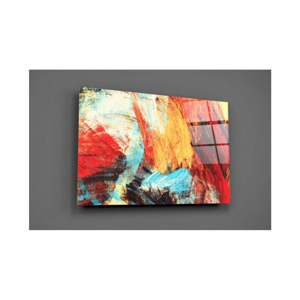 Pittura su vetro Pangulo, 72 x 46 cm - Insigne