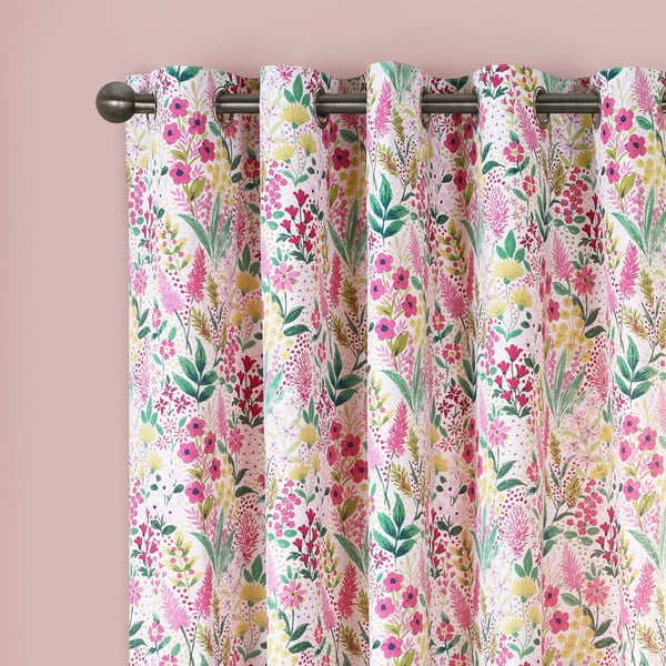 Tende in set rosa 2 pz 168x229 cm Tilly Floral – Catherine Lansfield