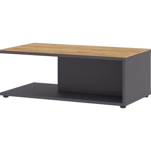 Tavolino grigio in rovere California - Germania-image-2