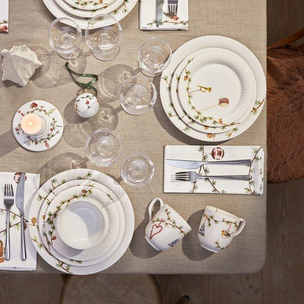 Set di tovaglioli in tessuto 4 pz Hammershøi - Kähler Design-image-1