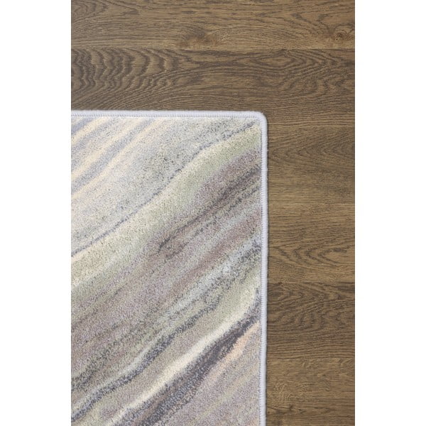 Tappeto in lana grigio 160x240 cm Agate - Agnella-image-3