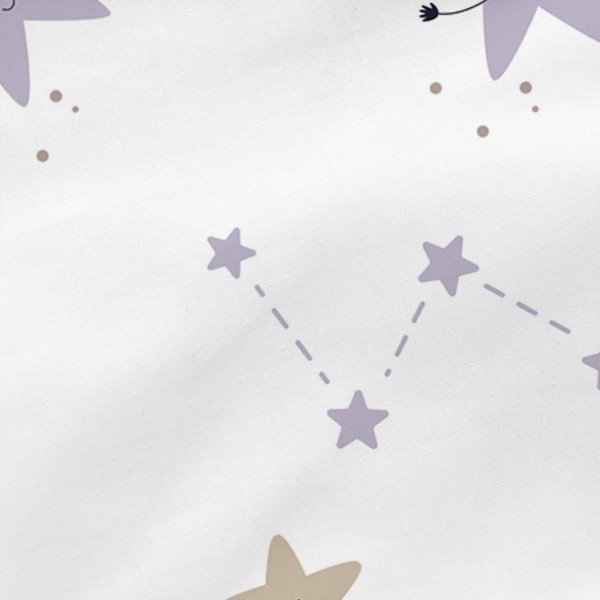 Federa per bambino 50x75 cm Moons - Moshi Moshi-image-1