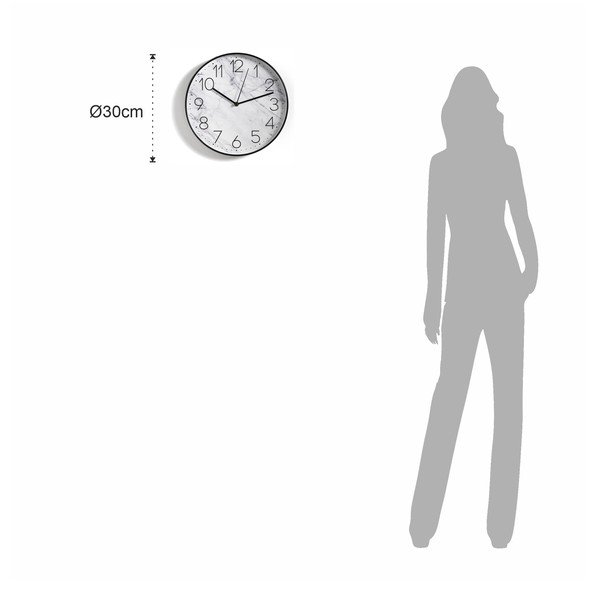 Orologio da parete ø 30 cm Basic - Tomasucci-image-2