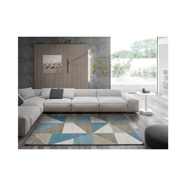 Tappeto adatto all'esterno Fusion Grisso Azul, 160 x 230 cm - Universal-image-1