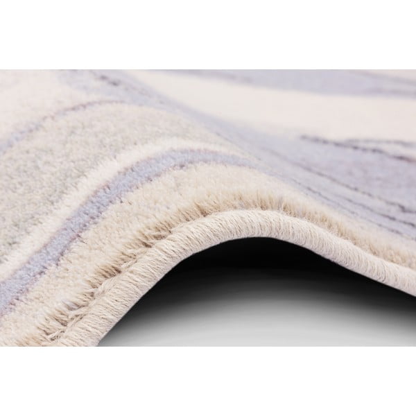 Tappeto in lana crema 133x180 cm Lilia - Agnella-image-2