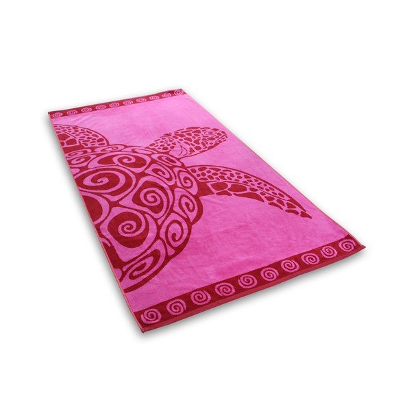 Telo da bagno Tartaruga rosa, 90 x 180 cm - DecoKing