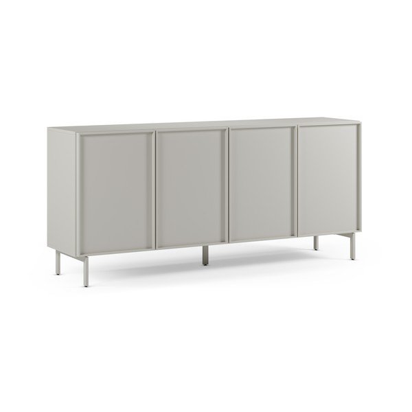 Armadietto color crema 180x80x42 cm Brise – Marckeric-image-2