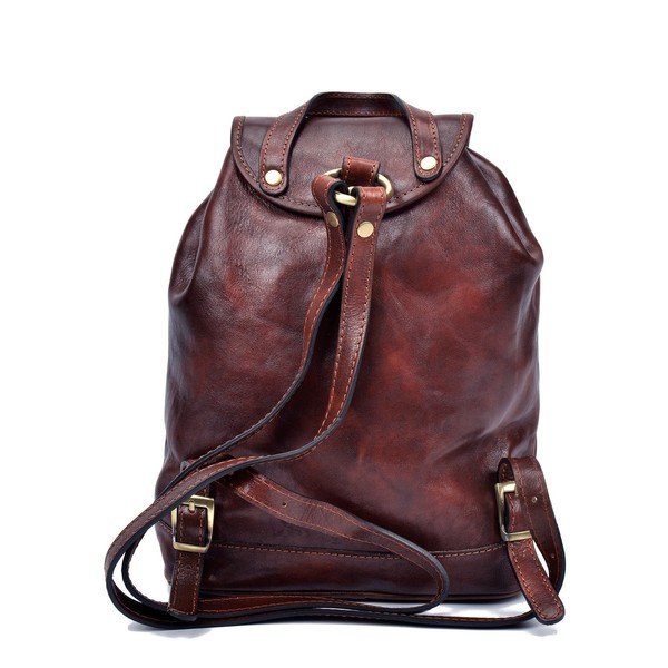Zaino in pelle marrone Cindy - Sofia Cardoni-image-1