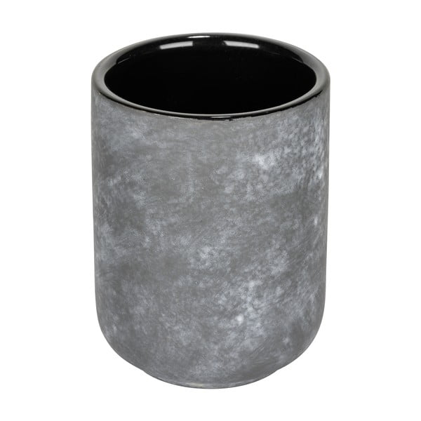 Portaspazzolino grigio in ceramica Sacile – Wenko-image-2