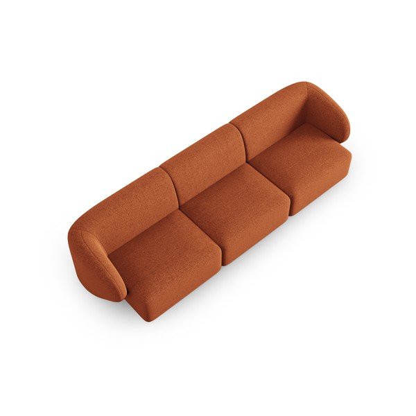 Divano arancione 259 cm Shane - Micadoni Home-image-4