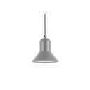 Lampada a sospensione grigia, altezza 14,5 cm Slender - Leitmotiv