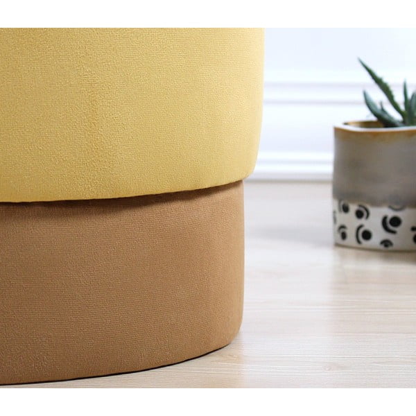 Sgabello giallo Ropp - Artie-image-1