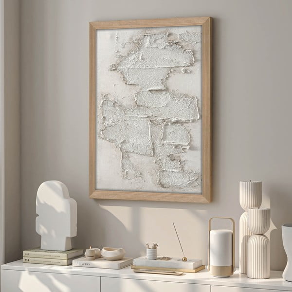 Quadro dipinto a mano 32,5x42,5 cm White rock - Malerifabrikken-image-1