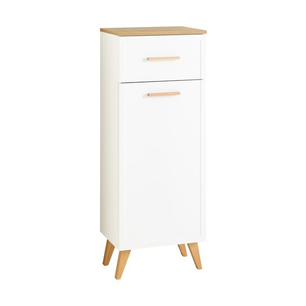 Mobile per bagno bianco basso da appendere 104x45 cm Quickset 383 – Pelipal-image-2