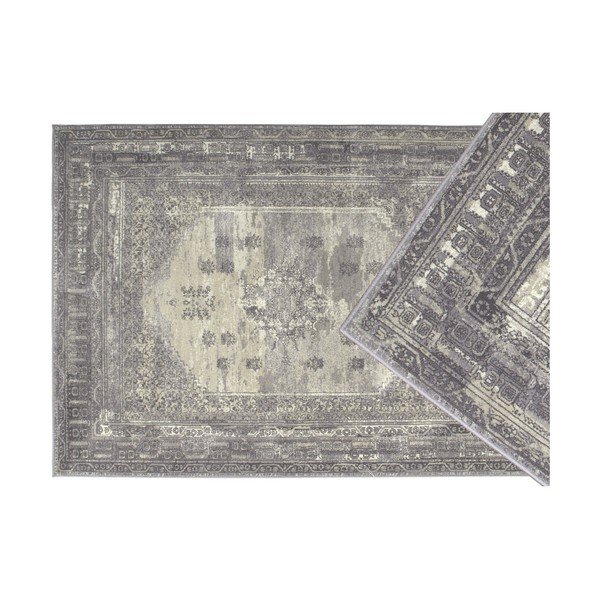 Tappeto in lana grigia Sonata, 200 x 300 cm - Kooko Home-image-1