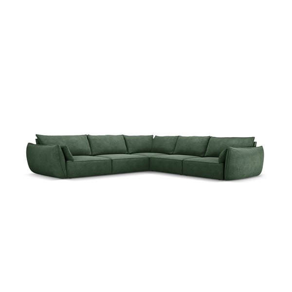 Divano angolare verde scuro (variabile) Vanda - Mazzini Sofas-image-2