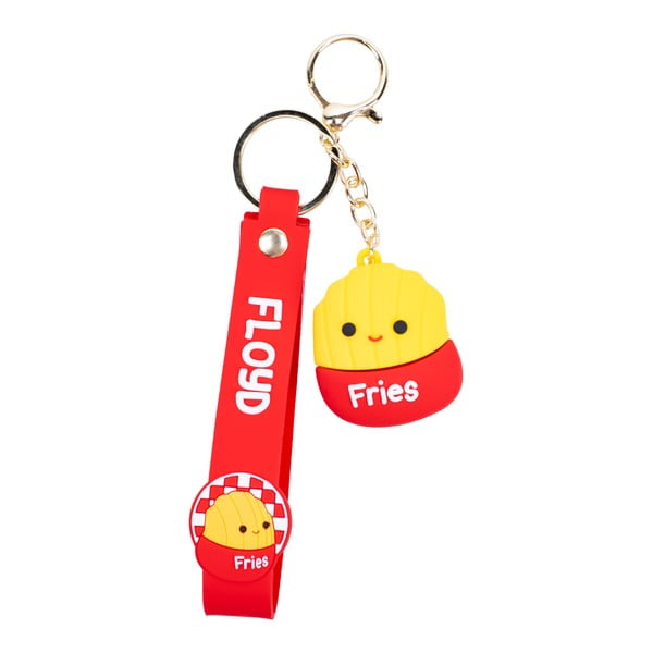 Portachiavi rosso Fizz Floyd – SQUISHMALLOWS