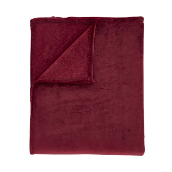 Coperta rossa in micropile 130x170 cm Raschel Velvet – Catherine Lansfield